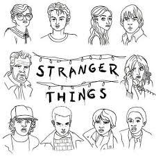 Free Printable Stranger Things Coloring Page Stranger Things Poster Stranger Things Art Stranger Things