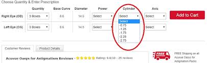 That way you can be sure the seller has accurate information. Contact Lens Prescription Vs Glasses Conversion