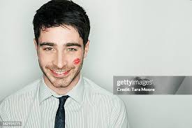 119 Kiss Mark On Cheek Stock Photos, High-Res Pictures, and Images