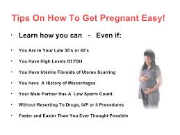 How To Get Pregnant Fast Get The Latest From Today