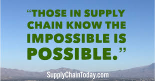 Having greater communications and command. Logistics And Supply Chain Quotes