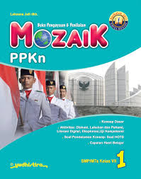 Feb 24, 2019 · kunci jawaban soal ulangan tematik kelas 1 sd tema 6 lingkungan bersih, sehat dan asri subtema 4 bekerja sama menjaga kebersihan dan kesehatan lingkungan a. Jual Kebutuhan Sekolah Mozaik Ppkn 1 Smp Mts Untuk Siswa Kelas Vii Smp Mts Kurikulum 2013 Revisi Dari Penerbit Lainnya Original Murah Siplah Eureka Bookhousess