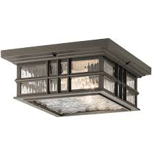 Get great deals on ebay! Kichler Beacon 2 Light Outdoor Ceiling Light In Olde Bronze Lightsonline Com