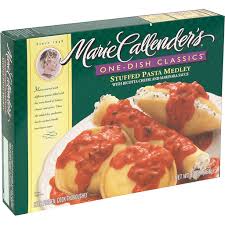 This is a family favorite. Marie Callenders One Dish Classic Stuffed Pasta Medley With Ricotta Cheese And Marinara Sauce Frozen Foods Price Cutter