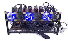 8gpu aluminum open air mining rig stackable frame holder for eth ethereum lot miner mining rig rack case computer tower miner frame rig. 8 Gpu Mining Rig 220 Mh S Buy Online In Sri Lanka At Desertcart Lk Productid 138074707