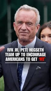 Defense Secretary Hegseth and HHS Secretary RFK Jr. want young Americans to  do the "Pete and Bobby Challenge" — 100 push-ups and 50 pull-ups in under  10 minutes.