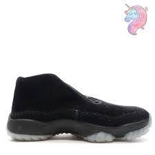 Nike Air Jordan Future Black Furry Sneakers AR0726-006 Womens Size 8.5 |  eBay