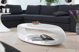 Couchtisch oval hochglanz weiß , couchtisch oval drehbar weiß hochglanz beistelltisch, couchtisch manu in weiß hochglanz & sonoma eiche | wohnen.de, 120x60 hochglanz couchtisch ohne ecken mit ablage in weiß. Salesfever Couchtisch Oval Hochglanz Kaufland De