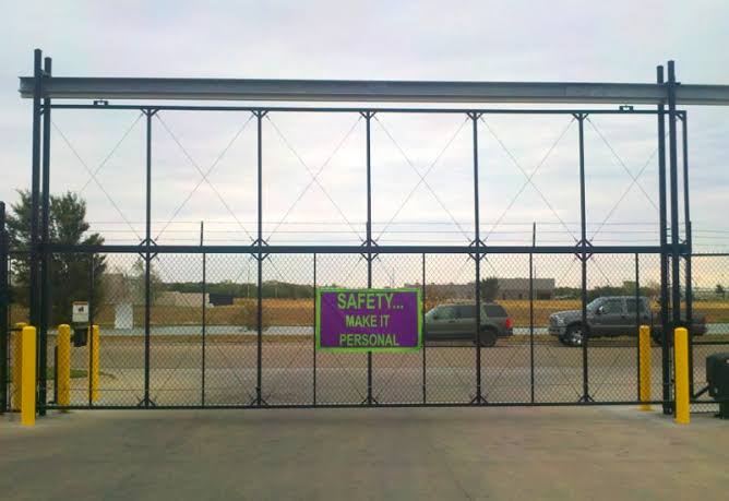 Overhead Slide Gate System (Gate and Operator System) | TYMETAL