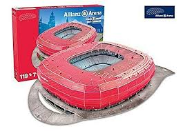 Check price check price 2 nd. Bayern Munich Allianz Arena 3d Jigsaw Puzzle Kog For Sale Online