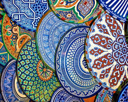 The Plate Market Moroccan Art Morocco Marrakech