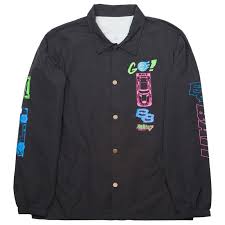 Bait X Goodsmile Racing Men Racing Miku Coaches Jacket Black Coach Jacket Jackets Hypebeast Outfit