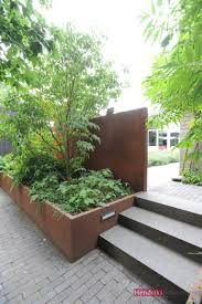 kleine tuin arnhem tuin tuin cortenstaal tuinarchitectuur