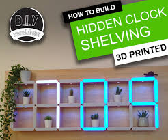 Check spelling or type a new query. How To Build A Giant Hidden Shelf Edge Clock 27 Steps With Pictures Instructables