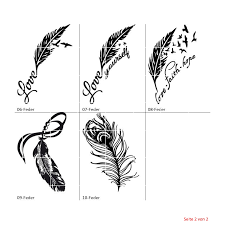 Könnt ihr mir sagen wie teuer es ungefähr wird? Plotterdatei Tattoo Feder Cutting Set Cutflies Feather Rock Queen Stickdateien
