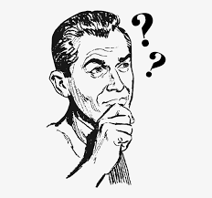 Why Are You Here - Pondering Man Transparent PNG - 462x686 - Free Download  on NicePNG