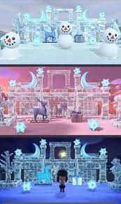 Ice Palace For My Snowboys I Made This Area Just To Spawn Snow Balls To Make Snowboy Animalcrossi Animal Crossing Animal Crossing Memes New Animal Crossing