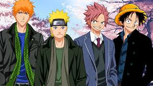 Ichigo Naruto Natsu And Luffy Anime Fairy Tail Pictures All Anime Characters