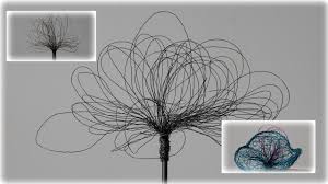 Gartenskulpturen, holzkunst und vieles mehr. Gartenstecker Aus Draht Ganz Einfach Blumen Und Dekoration Youtube