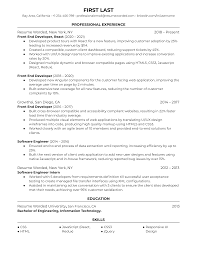 Make sure your affinity for quality control extends to your job search. React Front End Developer Resume Example For 2021 Resume Worded Resume Worded