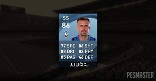 Buenas chavales, solo decir que tengo a esta bestia en la posición de mediapunta y es impresionante. Josip Ilicic Pes 2021 Stats