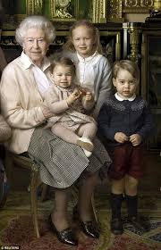 While his own children and three of his grandchildren were all born in the same hospital—the lindo wing at st. Queen Elizabeth Ii And Her Great Grandchildren Royal Family Royal Family England Queen 90th Birthday