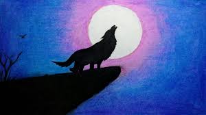 Dan kita akan berakhir dengan memicit, membeli produk itu dan ini, tanpa kita sedara produk yang sedia ada lah yang. How To Draw Scenery Of Moonlight Wolf With Oil Pastel Step By Step Youtube