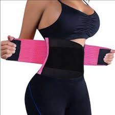 Hourglass Waist Trainer Pink Slimming Belly Belt Workout Belt L Xl Ebay Waist Trainer Women Waist Trainer Belts For Women