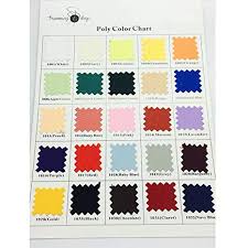 Amazon Com Polyester Sash Colour Sample Booklet