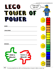 Lego Reward Chart