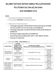 Semakan keputusan kolej vokasional dan sekolah menengah teknik 2018 online. Pendaftaran Pelajar Baharu Sesi Dis 2018