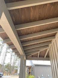 We did not find results for: Love These Exposed Rafters For The Porch Exposed Rafters Porch Ceiling Backyard Pavilion