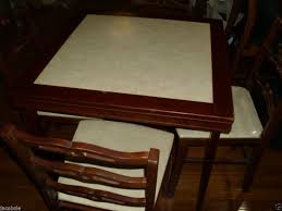 1900 1950 America Mid Century Modern Ferguson Folding Card Table Chairs Card Table And Chairs Table Cards Table And Chair Sets