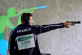 Silver medallist olympic games 25 rapid fire pistol 3. Jo Rio 2016 Jean Quiquampoix S Offre L Argent En Pistolet Vitesse