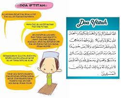 Doa ini dilafalkan usai takbiratul ihram dan sebelum membaca hukum doa iftitah. Bacaan Dalam Solat Doa Iftitah Pendidikan Islam Tahun 2