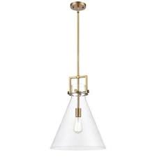 Samir 1 Light Single Cone Pendant In 2020 Pendant Lights Chandeliers Clear Pendant Light Office Pendant Lighting