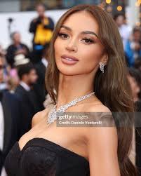 77th Cannes Film Festival 2024 🖤 So happy to be here with  @festivaldecannes & @messika ☁️and such an honor ✨ Dress: @markbumgarner  @valeriemessika #Messika #cannesfilmfestival2024