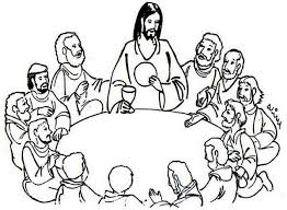 This particullar coloring sheet dimension is about 600 pixel x 404 pixel with approximate file size for around 53.34 kilobytes. Jesus Sharing Bread And Wine In The Last Supper Coloring Page Coloring Home