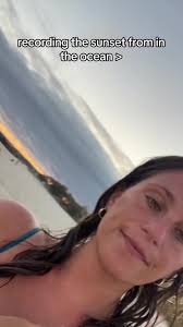 Girls Filming Tiktoks in The Sea