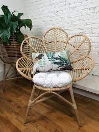 flower rattan accent chair beautiful outdoor living spaces rattan rattan chair