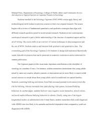 We write every capstone paper using the provided requirements. Introduction To Special Section On Capstone Projects In Sociology Unt Digital Library