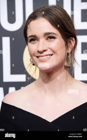 Alice Englert arrives at the 75th Annual Golden Globes Awards at the  Beverly Hilton in Beverly Hills, CA