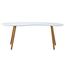 Purchase price is $169.15 upon approval of the l.l.bean mastercard. Oslo Bean Shaped Coffee Table White Bamboo Breighton Home Target