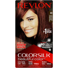 The lighter the hair colour base you're starting with the conversely, the darker your starting colour, the more subtle your henna hair dye shade will be. Revlon Colorsilk Permanent Hair Color Auburn Brown 49 Clicks