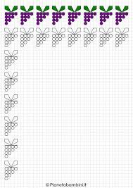Cornicette Autunnali Uva Png 2480 3508 Graph Paper Designs Graph Paper Art Graph Paper Drawings