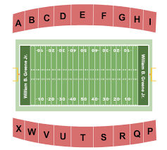 William B Greene Jr Stadium Seating Charts For All 2019