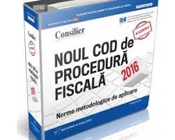 Celemaiimportante 26 de modificari din noul cod de procedura fiscala. Noul Cod De Procedura Fiscala 2016 Explicat Pas Cu Pas