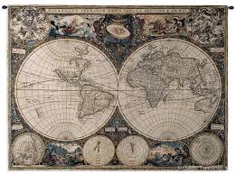 4.5 out of 5 stars 2. Old World Map Vintage Hemispheres Wall Tapestry