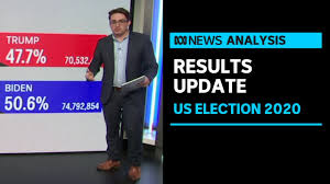 2020 election results news and analysis on the latest on the presidential race and the balance of power in congress. Us Election 2020 Results Have Joe Biden Edging Ahead Of Donald Trump But It S Close Abc News Youtube