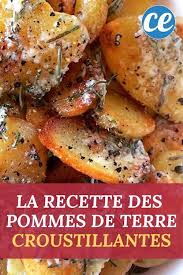 La Recette Des Pommes De Terre Croustillantes A L Ail Et Au Romarin Mmm Trop Bon Recette Pommes De Terre Croustillantes Recettes De Cuisine Recette Pomme De Terre